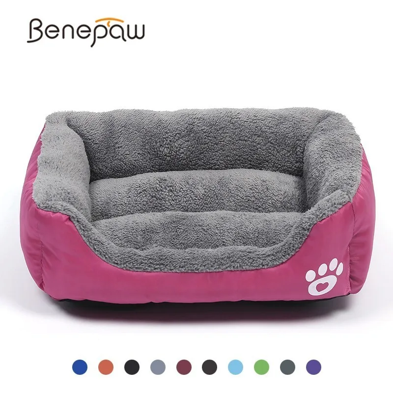 Benepaw S-3XL Warming Dog Bed Breathable 11 Colors Wear-resisting Dog House Soft Fleece Pet Cat Puppy Bed Waterproof Bottom
Benepaw S-3XL Warming Dog Bed Breathable 11 Colors Wear-resisting Dog House Soft Fleece Pet Cat Puppy Bed Waterproof Bottom