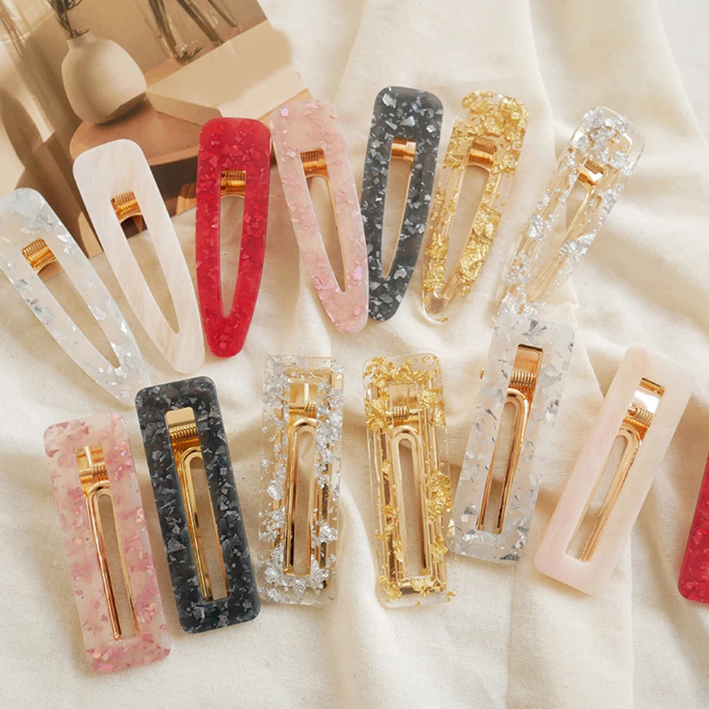 1PC New Women Girls Acrylic Hollow Waterdrop Rectangle Hair Clips Tin Foil Sequins Hairpins Barrettes Headbands Hair Accessories
1PC New Women Girls Acrylic Hollow Waterdrop Rectangle Hair Clips Tin Foil Sequins Hairpins Barrettes Headbands Hair Accessories