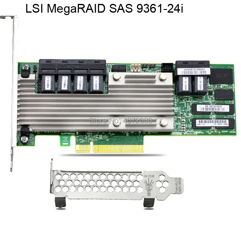 Новинка Broadcom Avago LSI MegaRAID SAS 9361 24i / 05 50011 00|Платы расширения| |