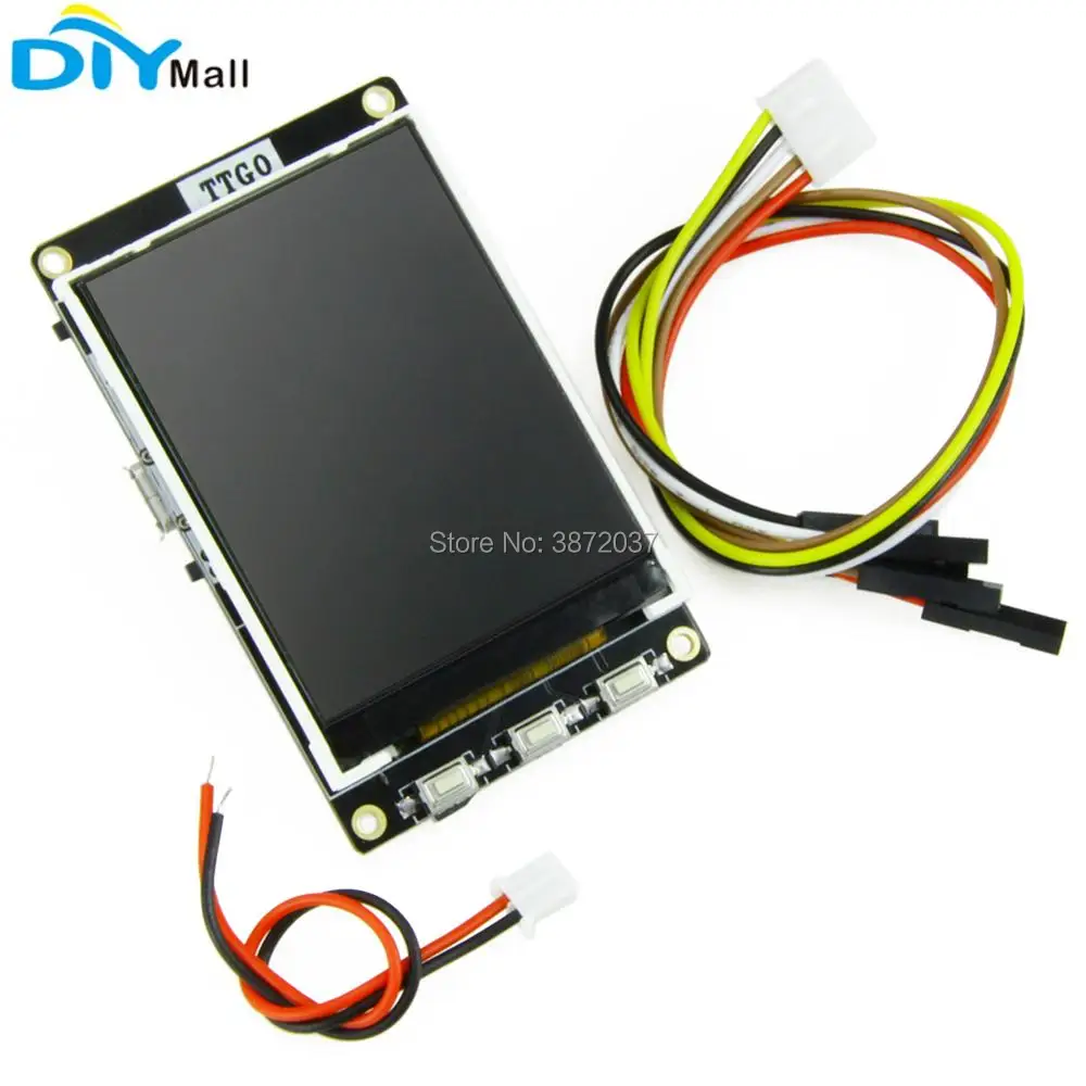 TTGO BTC Ticker ESP32 2.2 inch 320*240 TFT for Arduino Bitcoin Price Ticker Program 4MB SPI Flash
TTGO BTC Ticker ESP32 2.2 inch 320*240 TFT for Arduino Bitcoin Price Ticker Program 4MB SPI Flash