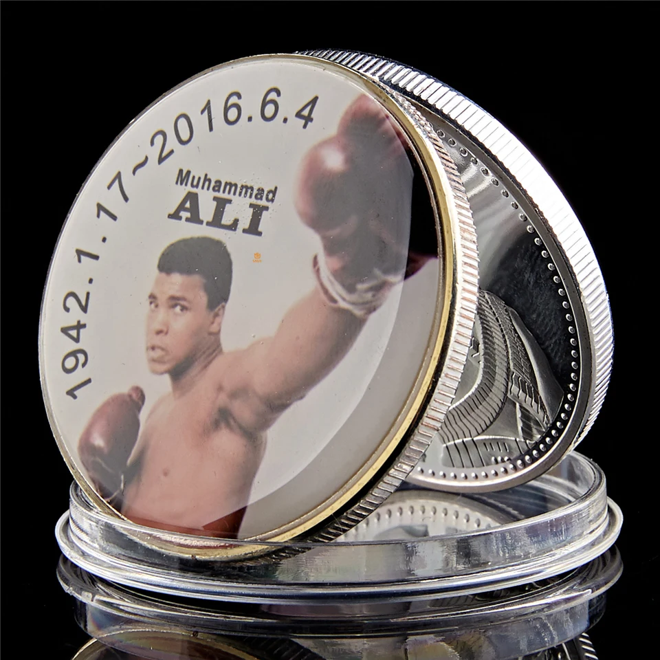 World Professional Boxing All Star Mohamed Ali Celebrity Series Zinc Alloy Souvenirs Coins Challenge Badge Hydraulic Craft Gift
World Professional Boxing All Star Mohamed Ali Celebrity Series Zinc Alloy Souvenirs Coins Challenge Badge Hydraulic Craft Gift