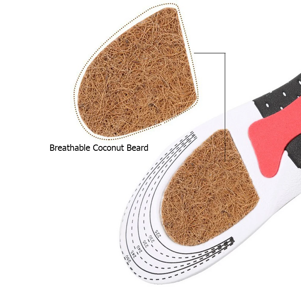 Orthotic Arch Support Sport Shoes Pad Unisex Thickening Shock Absorption Basketball Football Shoes Pads Silicone Soft Insole
Orthotic Arch Support Sport Shoes Pad Unisex Thickening Shock Absorption Basketball Football Shoes Pads Silicone Soft Insole