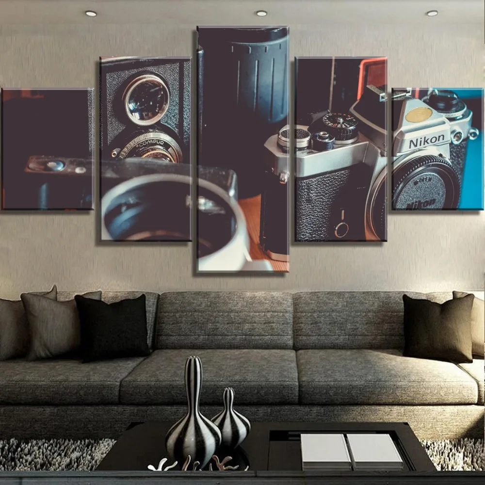 Modular 5 Piece HD Print Collecting Cameras Modern Decorative Paintings on Canvas Wall Art for Home Decorations Wall Decor
Modular 5 Piece HD Print Collecting Cameras Modern Decorative Paintings on Canvas Wall Art for Home Decorations Wall Decor