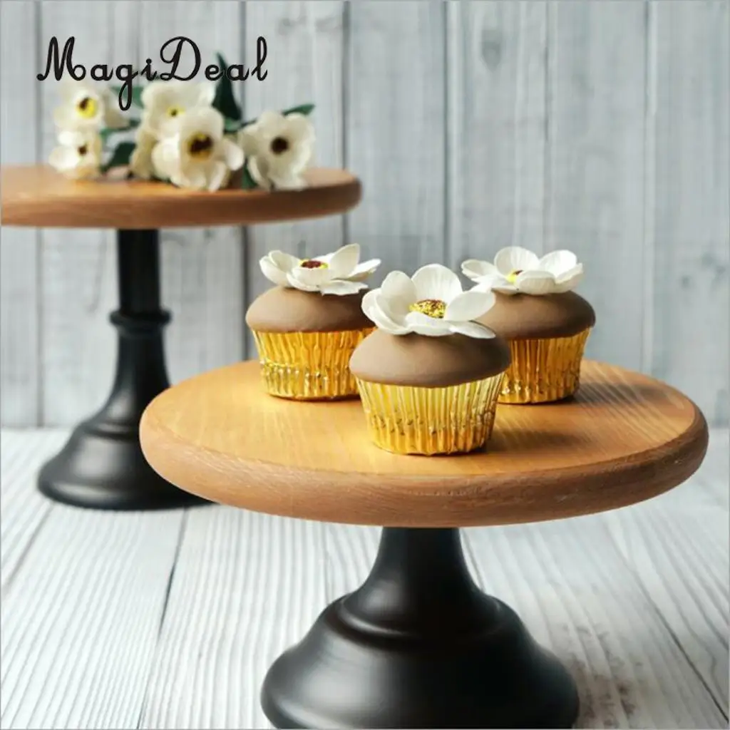 MagiDeal Wood Cake Stand 10/12inch Wedding Candies Cake Fondant Display Plate for party home decoration bakeware Kitchen& bar
MagiDeal Wood Cake Stand 10/12inch Wedding Candies Cake Fondant Display Plate for party home decoration bakeware Kitchen& bar