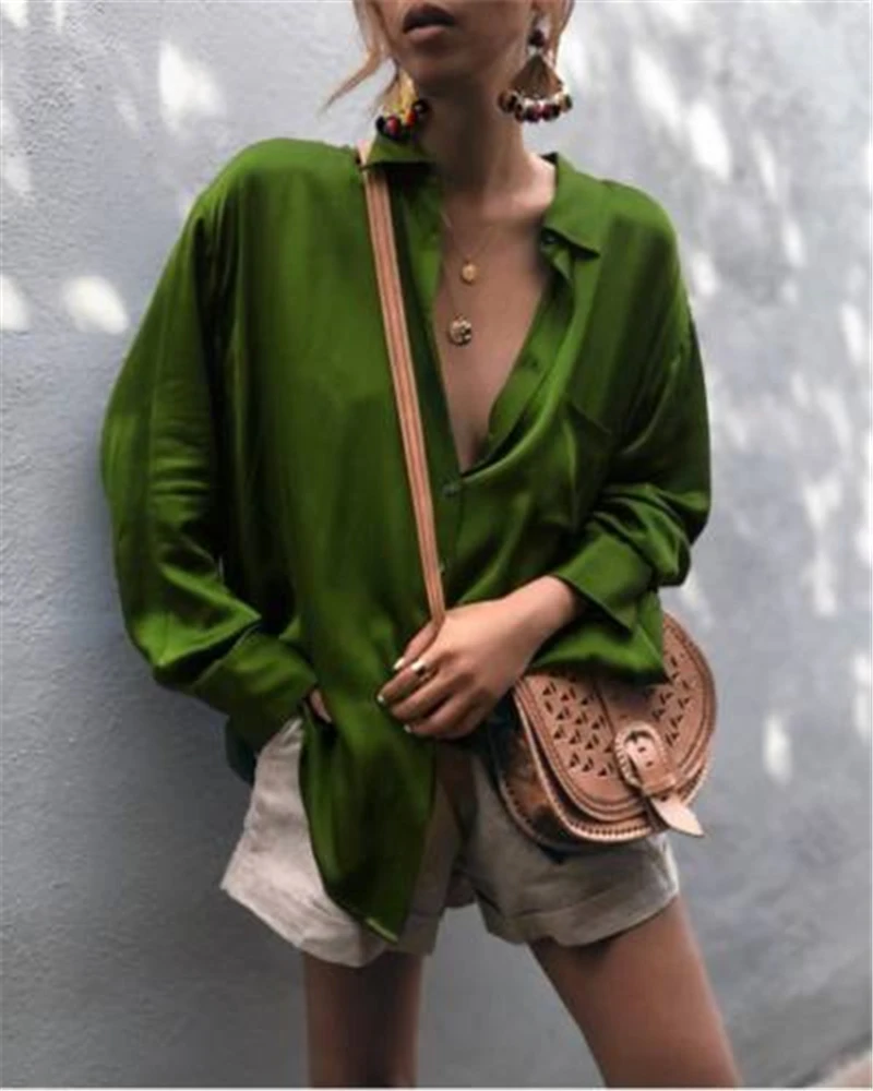 New Fashion Women Summer T-shirt Tops Ladies Loose Long Sleeve Blouse Baggy Tops Ladies V Neck Street Wear T-Shirt
New Fashion Women Summer T-shirt Tops Ladies Loose Long Sleeve Blouse Baggy Tops Ladies V Neck Street Wear T-Shirt