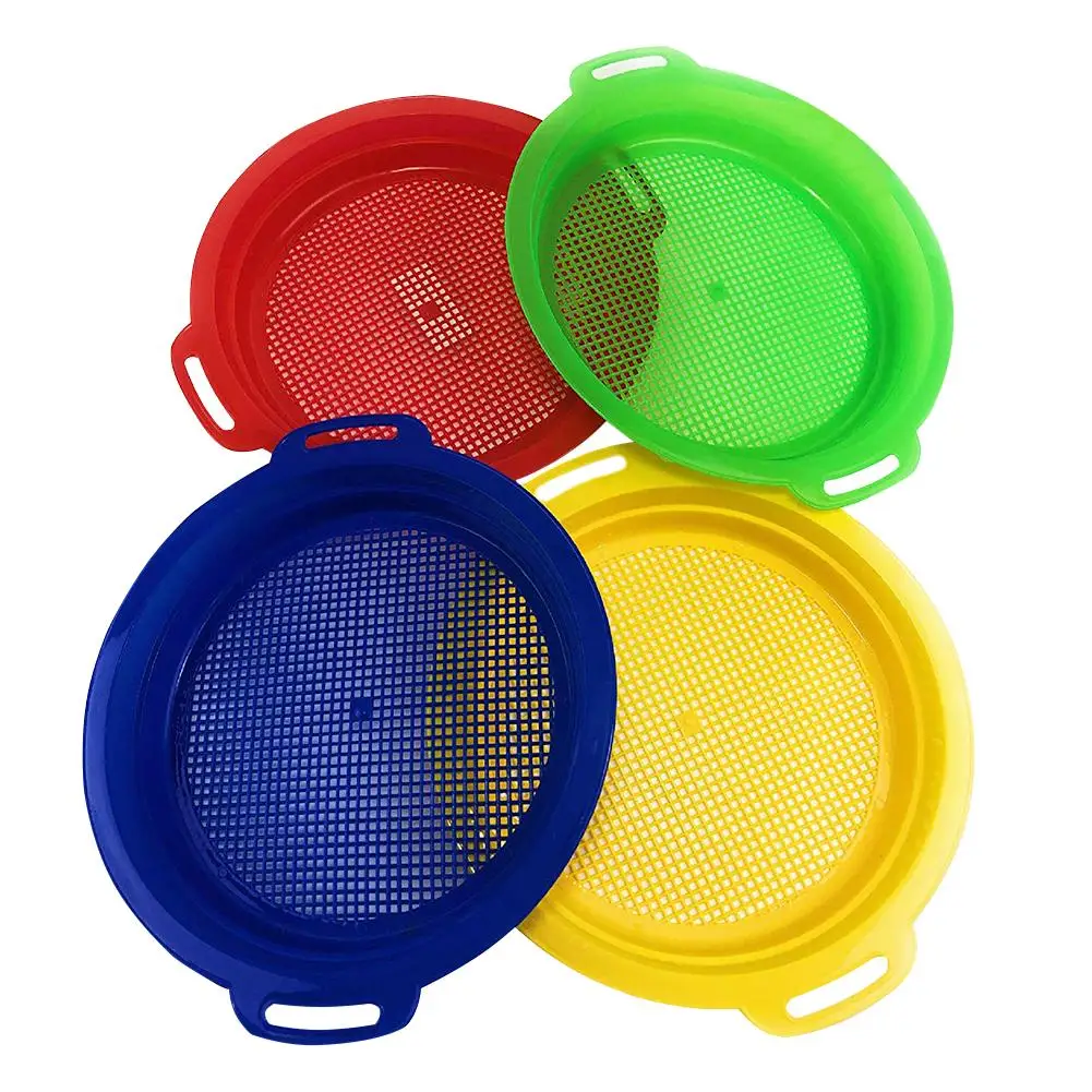 4 Pack/Set Summer Stop Beach Sand Sifter Sieves Toy for Children Kids Boys Girls Funny Toy
4 Pack/Set Summer Stop Beach Sand Sifter Sieves Toy for Children Kids Boys Girls Funny Toy
