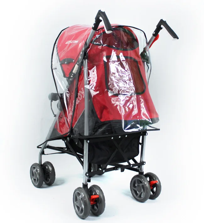 Горячая Универсальная коляска прозрачный дождевик детский Дорожный Чехол | Мать