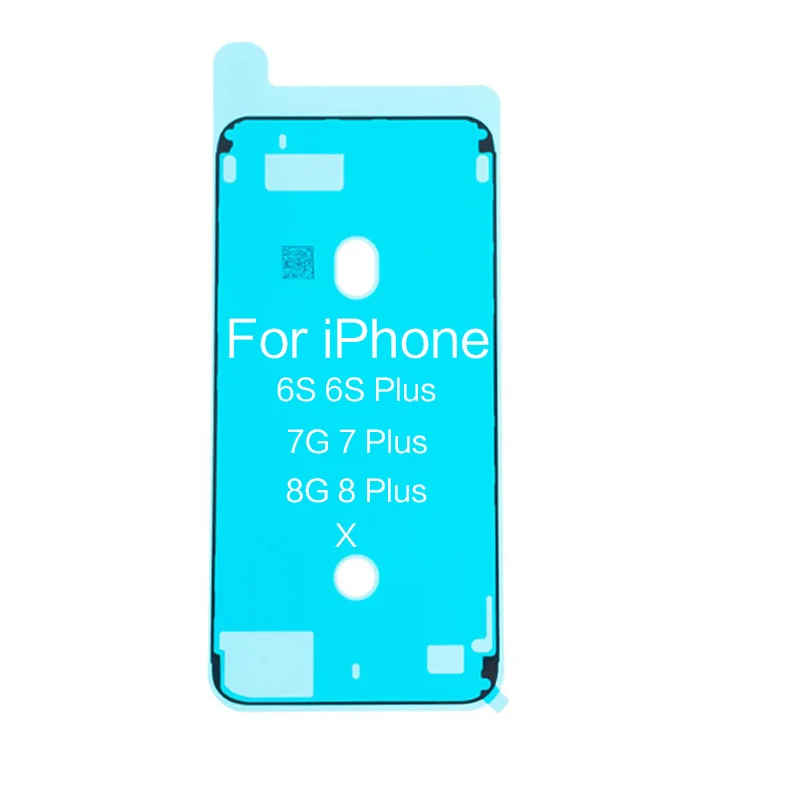 10 шт. Водонепроницаемая наклейка для iPhone 6S Plus 7 8 XS XR Max lcd Передняя Лента обрамления
