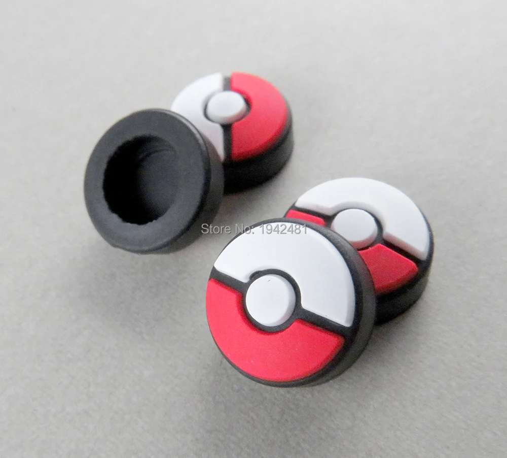 4 шт. силиконовых кейсов для Poke Ball Non slip захваты Кепки Nintendo s Switch NS ручка кнопки