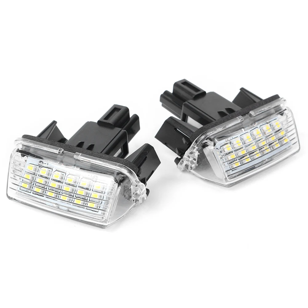 2 шт. 18-LEDs номерной знак номерного знака лампы для Toyota Yaris 2012-2014 & Camry 2013-2014 Auris 2008-2010