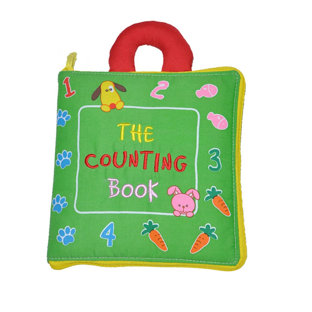 Baby Infant Toys Baby Cloth Book Early Learning Educational Toys with Animals Number Tails English Story Soft Cloth Books
Baby Infant Toys Baby Cloth Book Early Learning Educational Toys with Animals Number Tails English Story Soft Cloth Books