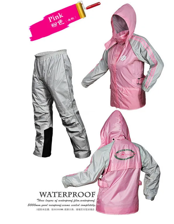 Free Shipping 3 Color Fashion Outdoor Sports Fishing Man & Woman Waterproof Raincoat Suit Motorcycle Raincoat +pants HW-SDD0002
Free Shipping 3 Color Fashion Outdoor Sports Fishing Man & Woman Waterproof Raincoat Suit Motorcycle Raincoat +pants HW-SDD0002
