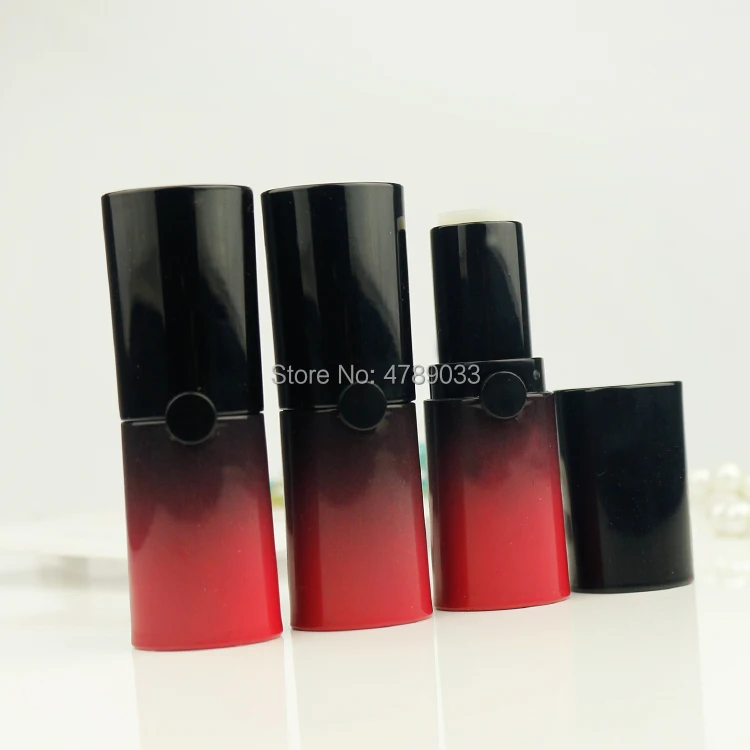 10/30/50pcs 12.1mm Gradient Black/Red Empty Lipstick Tubes Container High Quality DIY Lip Balm Tube Cosmetic Bottle
10/30/50pcs 12.1mm Gradient Black/Red Empty Lipstick Tubes Container High Quality DIY Lip Balm Tube Cosmetic Bottle