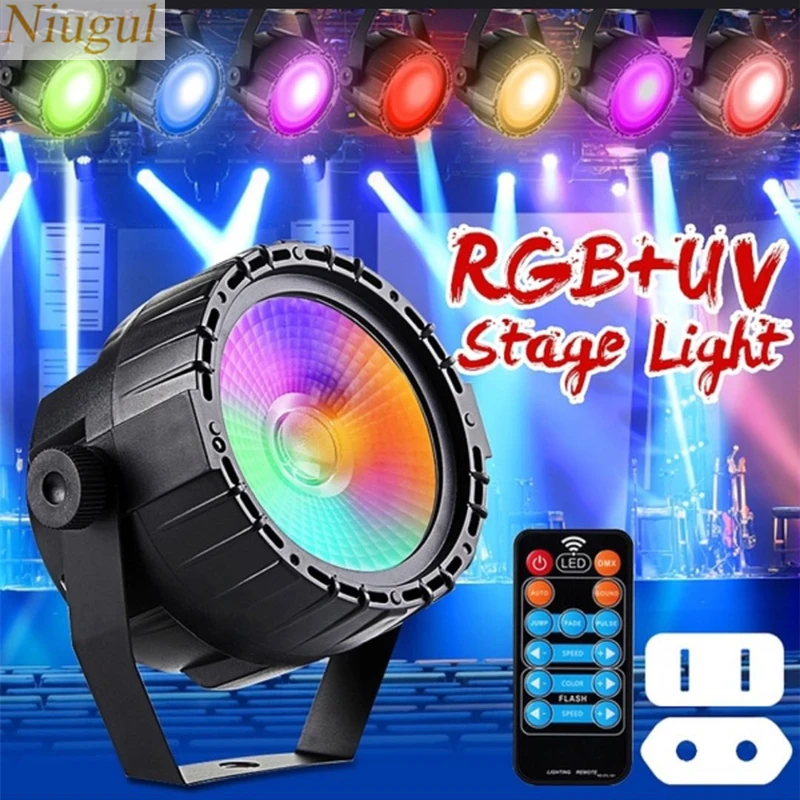 RGB+UV LED Stage Light With Wireless Remote 30W COB LED Wall Washer Effect DMX512 Multi-mode Control LED Light For DJ Bar Party
RGB+UV LED Stage Light With Wireless Remote 30W COB LED Wall Washer Effect DMX512 Multi-mode Control LED Light For DJ Bar Party