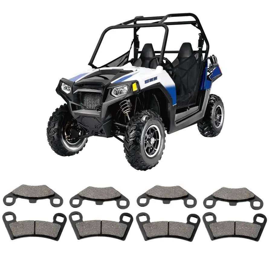 8 шт. передние и задние тормозные колодки для мотоцикла Polaris Razor RZR 800/800S/570/570 EPS 2008 2009