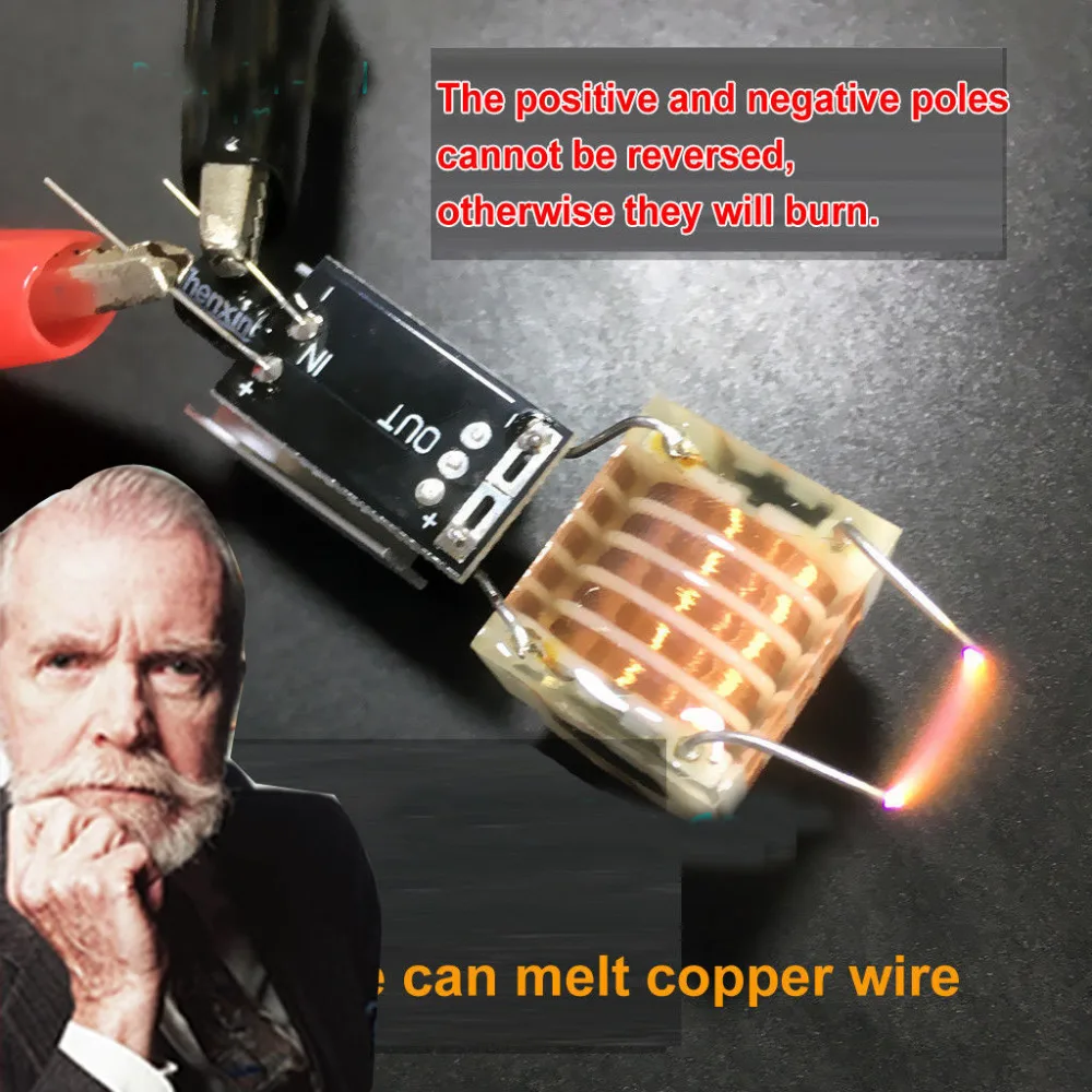 DYKB 20KV High Frequency High Voltage Transformer Ignition Coil Inverter Driver Board Fume purifier negative ion generator
DYKB 20KV High Frequency High Voltage Transformer Ignition Coil Inverter Driver Board Fume purifier negative ion generator