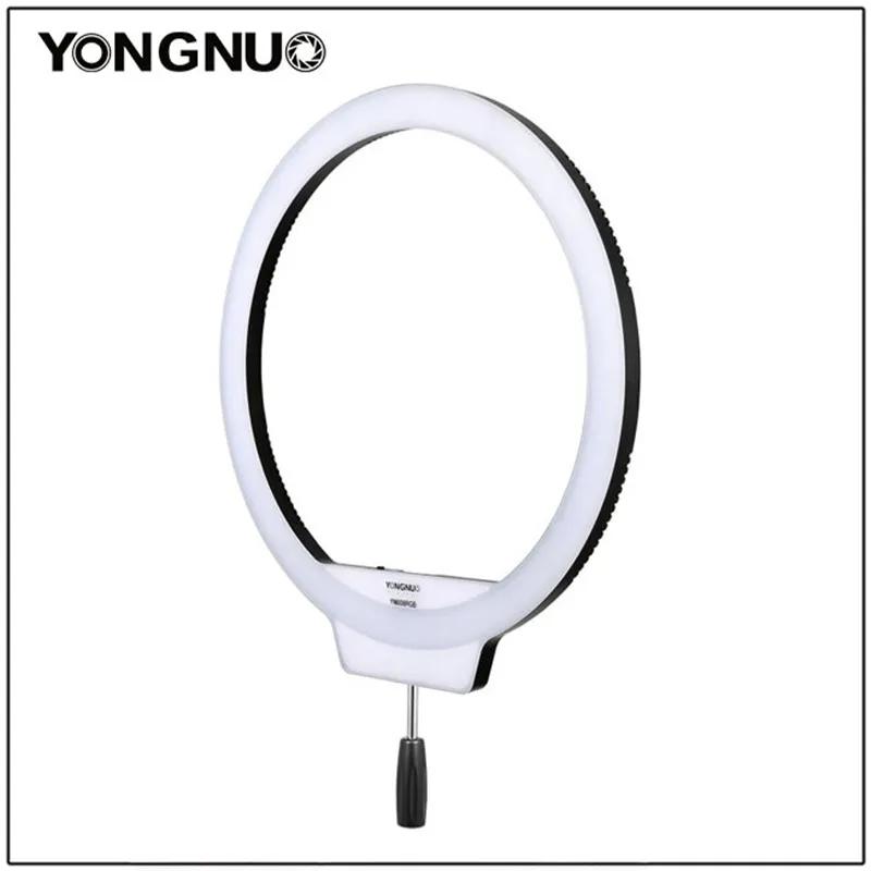 YONGNUO YN608 RGB Ring LED Video Light Photography Video Light 3200K-5600K Full Color with Remote Controller for Live Video
YONGNUO YN608 RGB Ring LED Video Light Photography Video Light 3200K-5600K Full Color with Remote Controller for Live Video