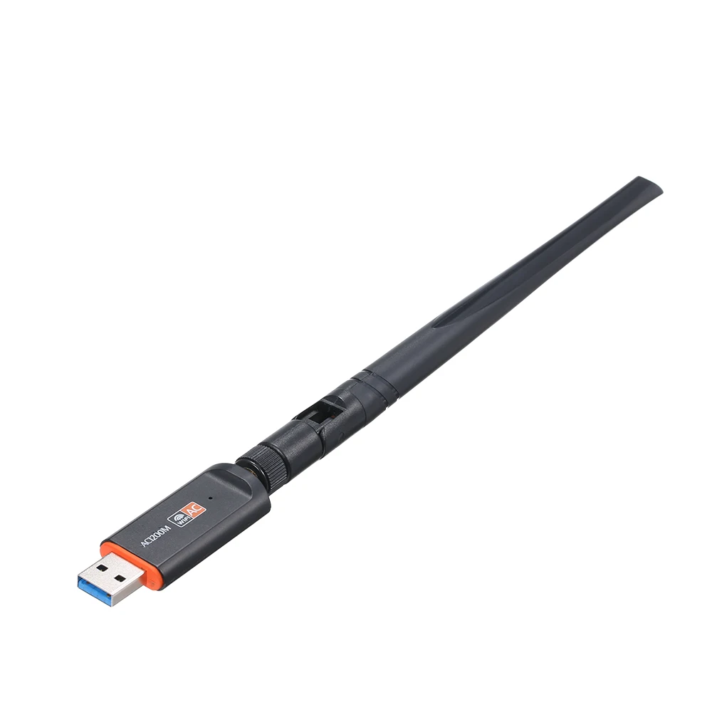 Dual Band USB Adapter 1200M 2.4G+5G USB3.0 External Wireless Network Card WiFi Receiver
Dual Band USB Adapter 1200M 2.4G+5G USB3.0 External Wireless Network Card WiFi Receiver
