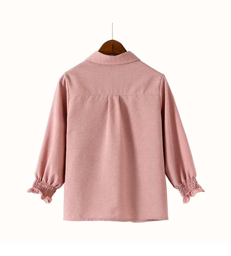 Spring Long Sleeve Pink Striped Kids Girl Shirt Children Clothing Fashion Blouse Big Girls Student Shirt For 4-12 Years Wear
Spring Long Sleeve Pink Striped Kids Girl Shirt Children Clothing Fashion Blouse Big Girls Student Shirt For 4-12 Years Wear