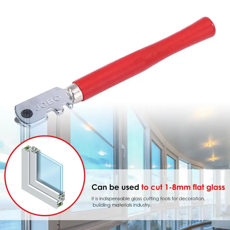 130mm Diamond Tipped Glass Tile Cutter Multifunctional Window Roller Craft Hard Alloy Hand Cutting Tool for DIY Mirror Repair
130mm Diamond Tipped Glass Tile Cutter Multifunctional Window Roller Craft Hard Alloy Hand Cutting Tool for DIY Mirror Repair