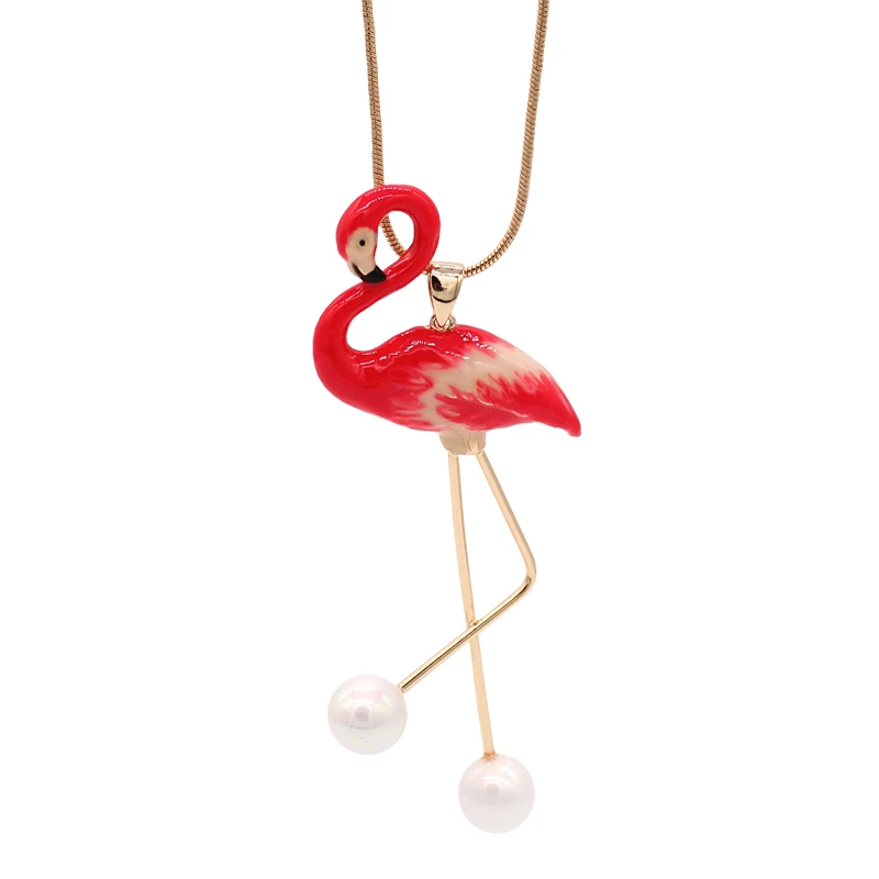 99 Carats, European and American Wind, New Enamel Drop Glazed Flamingo Necklace Accessories in Summer For Women Free Shipping
99 Carats, European and American Wind, New Enamel Drop Glazed Flamingo Necklace Accessories in Summer For Women Free Shipping