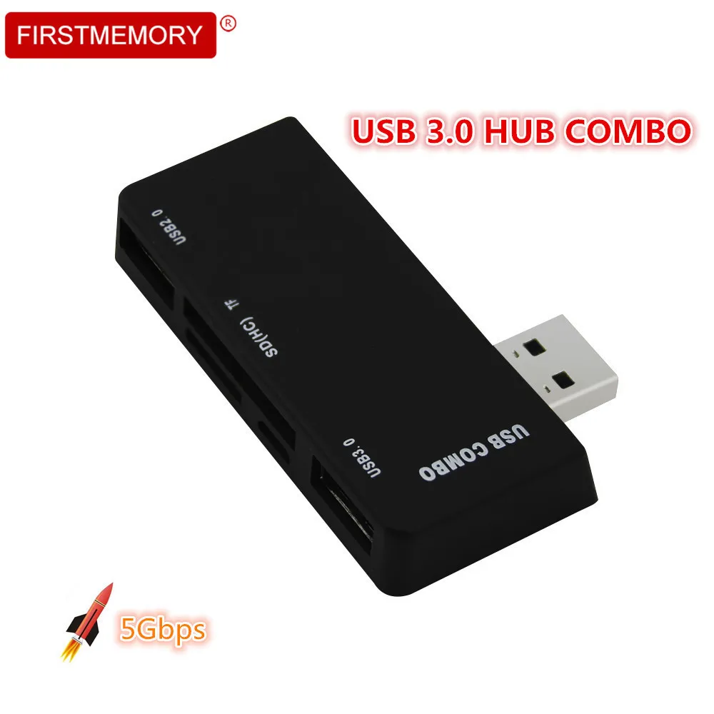 Высокоскоростной портативный USB концентратор 3 0 с портами разделитель адаптер