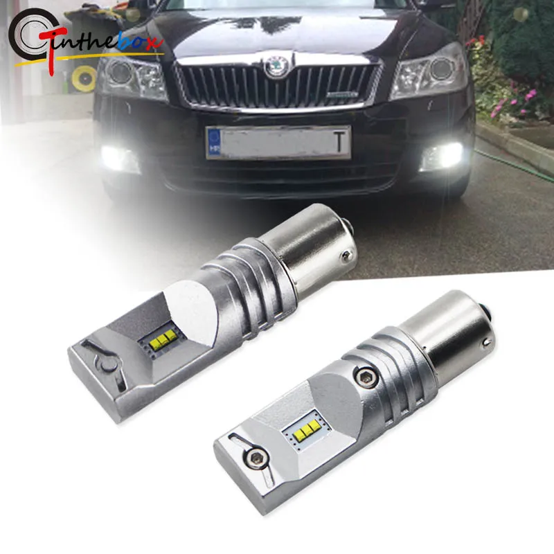 Gtinthebox Car Styling CANbus White 6000k P21W led Ba15s led 1156 LED Bulbs for Skoda Superb Octavia Daytime Running Lights 12V
Gtinthebox Car Styling CANbus White 6000k P21W led Ba15s led 1156 LED Bulbs for Skoda Superb Octavia Daytime Running Lights 12V