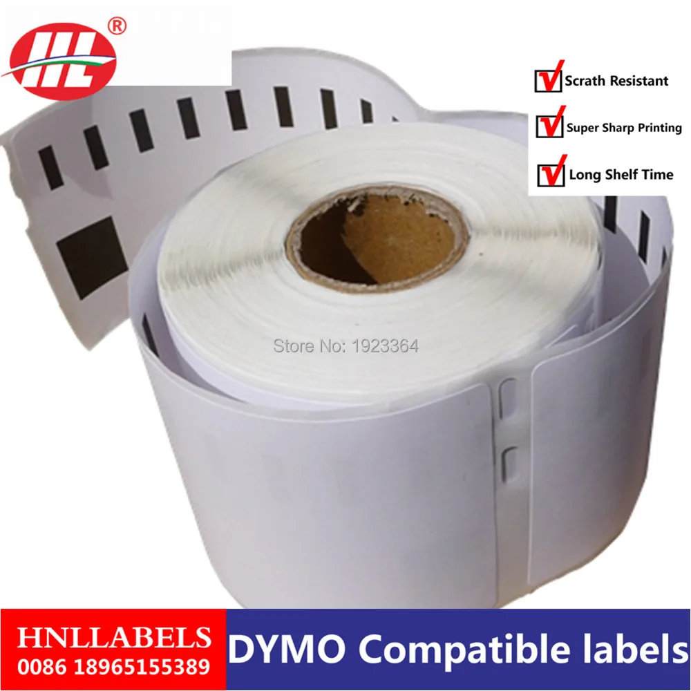 

100X Rolls Dymo Compatible Labels 99014 etiquetas 54mm x 101mm for LW450 (also supply 99010 99012 99015 99017 11352 11353 11354)
