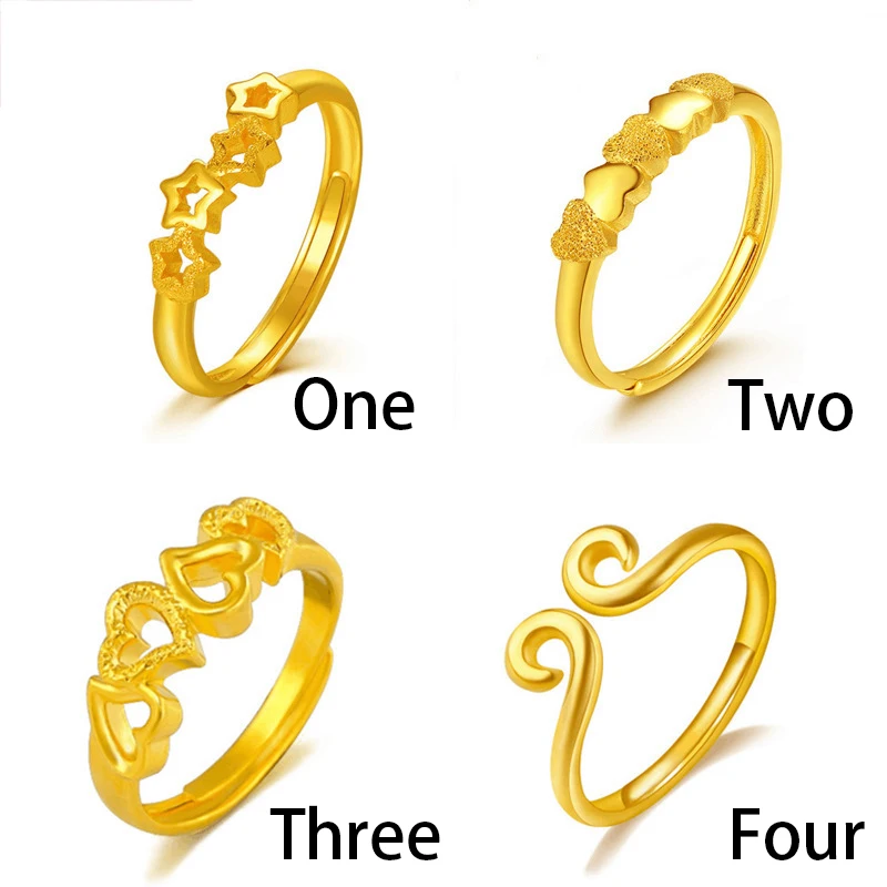 National Style Keep Color Female Ring Gold Plating Popular Star Heart Shaped Adjustable Wedding Gold Rings Unusual Goods Designs
National Style Keep Color Female Ring Gold Plating Popular Star Heart Shaped Adjustable Wedding Gold Rings Unusual Goods Designs