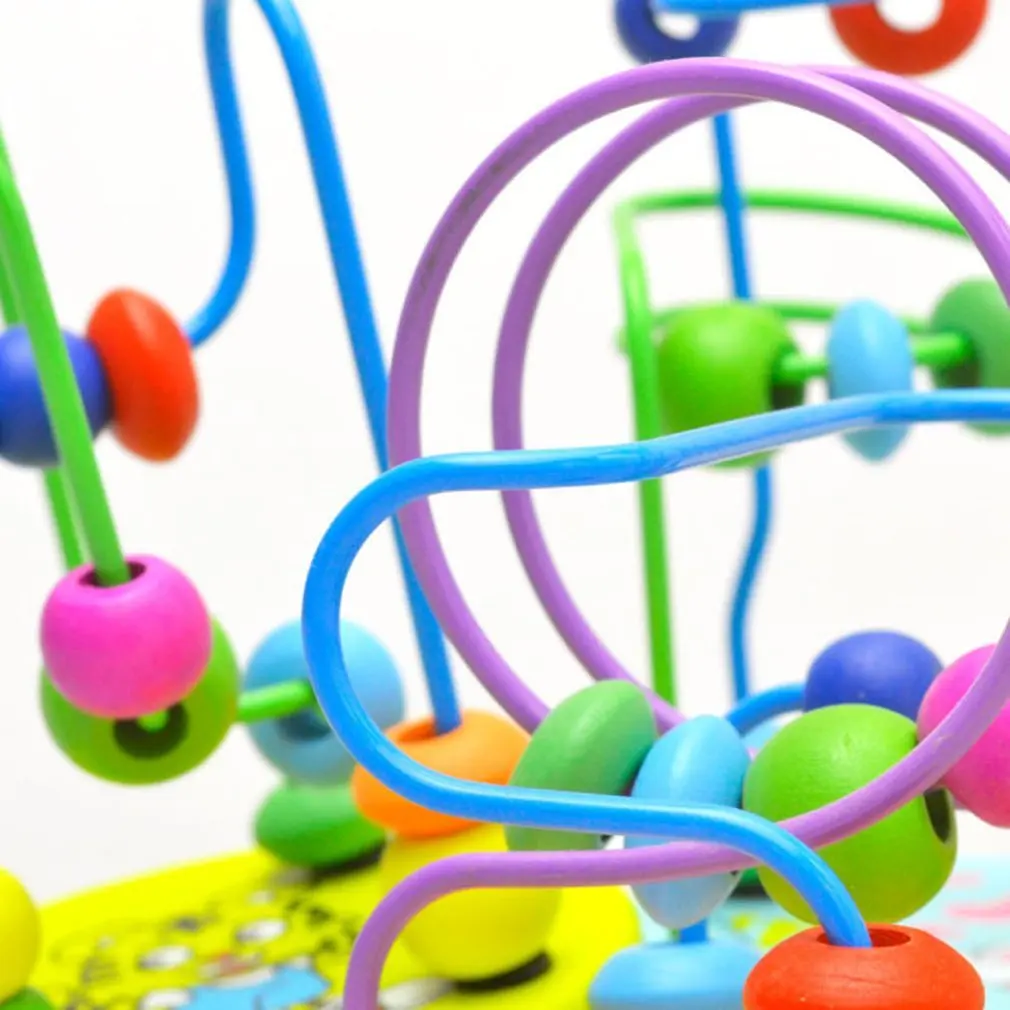 Детские игрушки детские куклы развивающие бусы веревка из бусин игра мини бусины