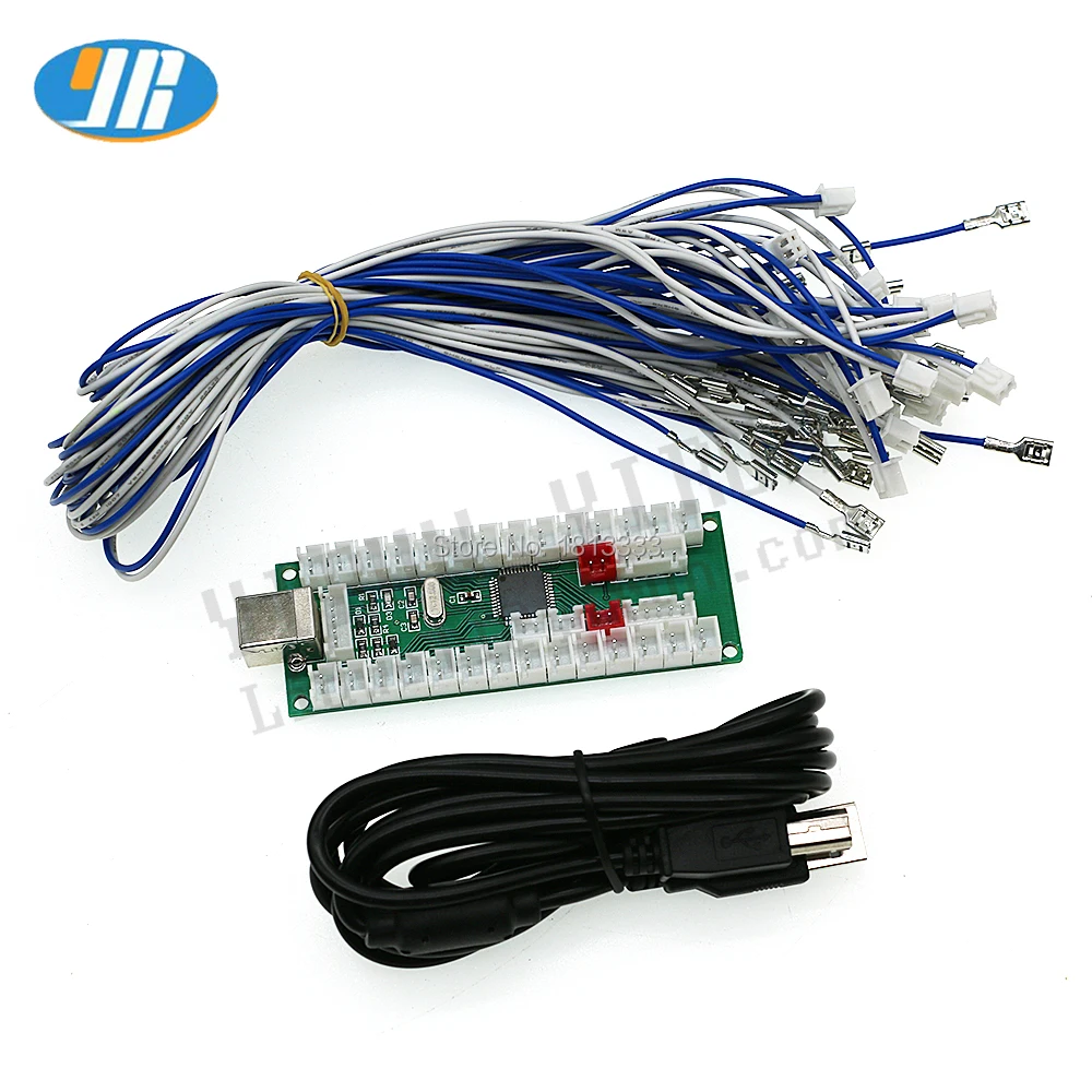 2 Players USB Arcade Game Zero Delay Encoder To PC /PS3/ Raspberry Pi Happ Style Joystick Controller With 4.8mm Cable
2 Players USB Arcade Game Zero Delay Encoder To PC /PS3/ Raspberry Pi Happ Style Joystick Controller With 4.8mm Cable