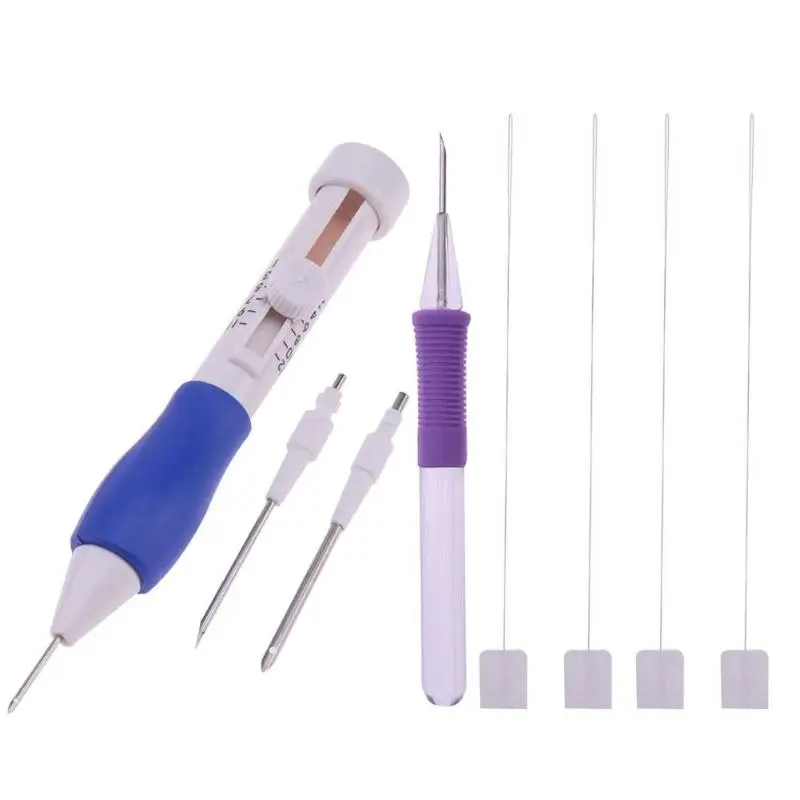 3 Needles 2 Threaders Craft Tool Hand Sewing Accessories Magic Embroidery Pen DIY Crafts Magic Embroidery Pen Set
3 Needles 2 Threaders Craft Tool Hand Sewing Accessories Magic Embroidery Pen DIY Crafts Magic Embroidery Pen Set