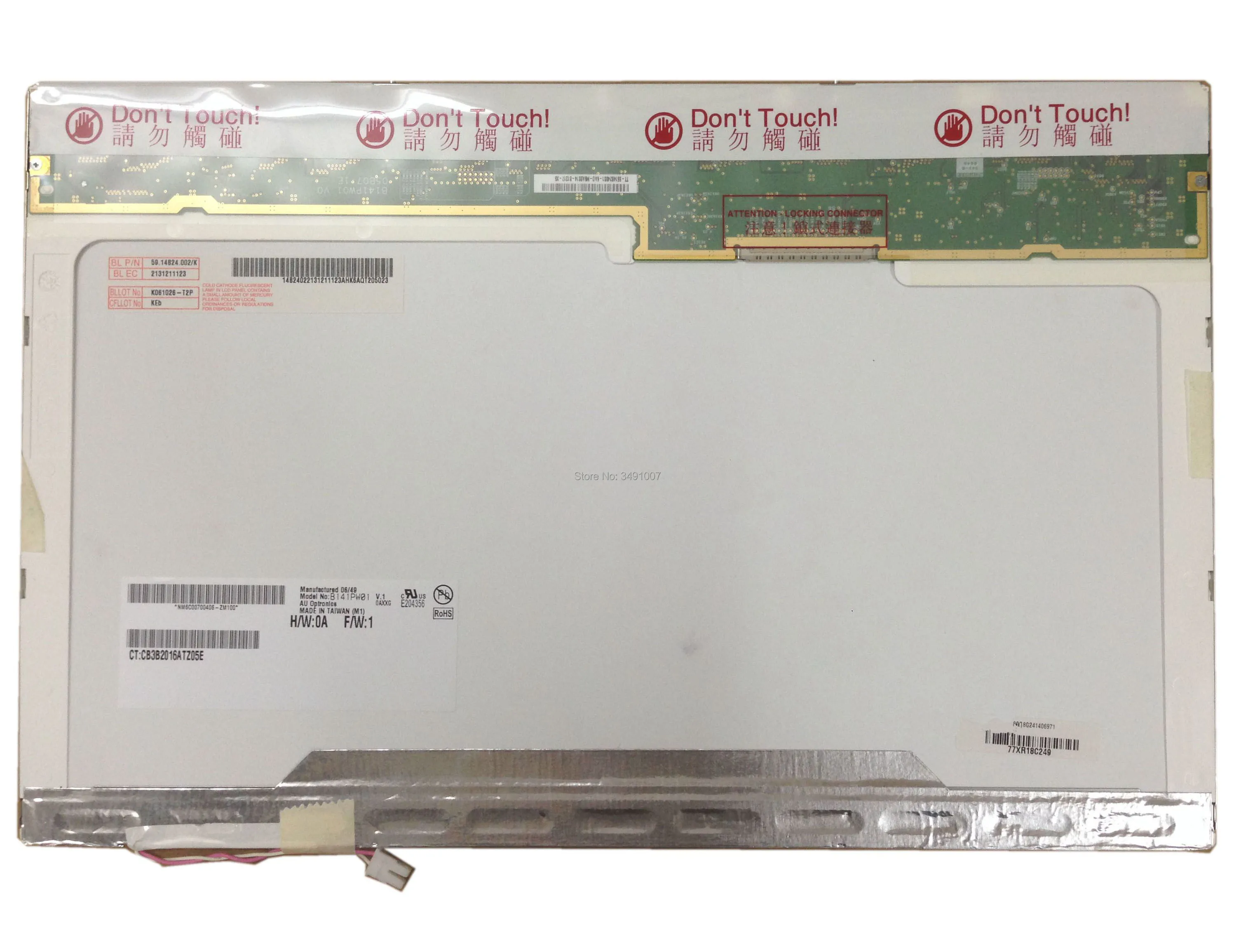 ЖК-экран для ноутбука LALAWIN B141PW01 V.1 LP141WP1 TLC3 N141C3-L04 B141PW02 V.0, 1440*900 LVDS, 30 контактов
ЖК-экран для ноутбука LALAWIN B141PW01 V.1 LP141WP1 TLC3 N141C3-L04 B141PW02 V.0, 1440*900 LVDS, 30 контактов