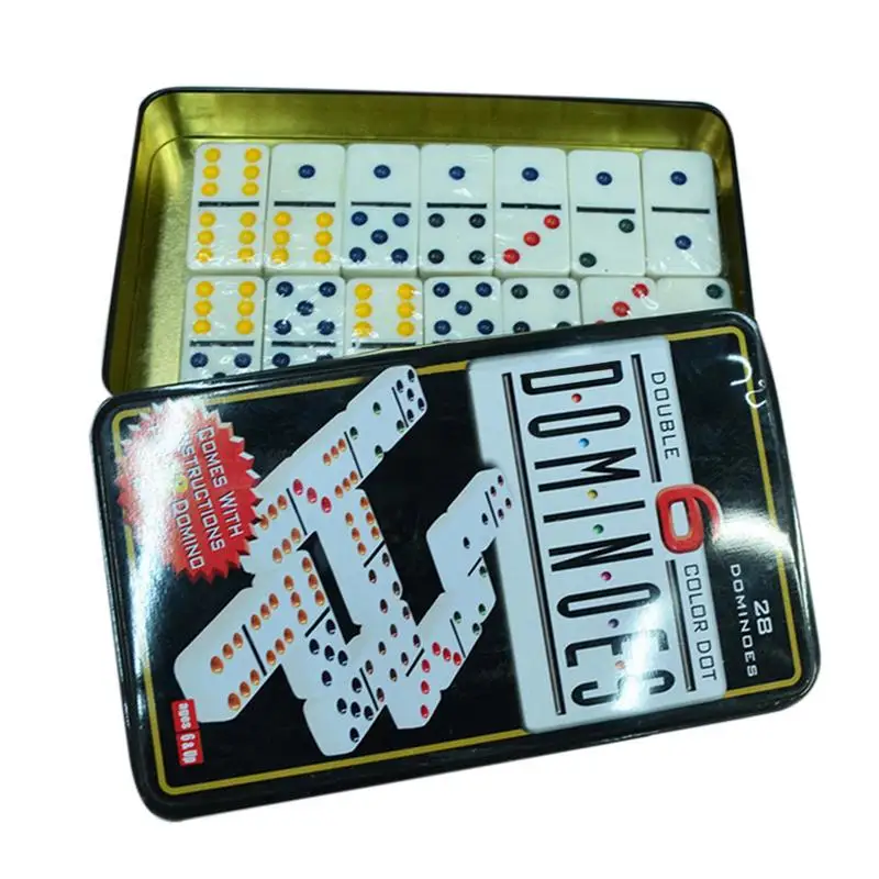 White Color Dot Dominoes Set Board Games Domino Toys Travel Funny Table Game 2018 Kid Children Educational Toys For Children
White Color Dot Dominoes Set Board Games Domino Toys Travel Funny Table Game 2018 Kid Children Educational Toys For Children