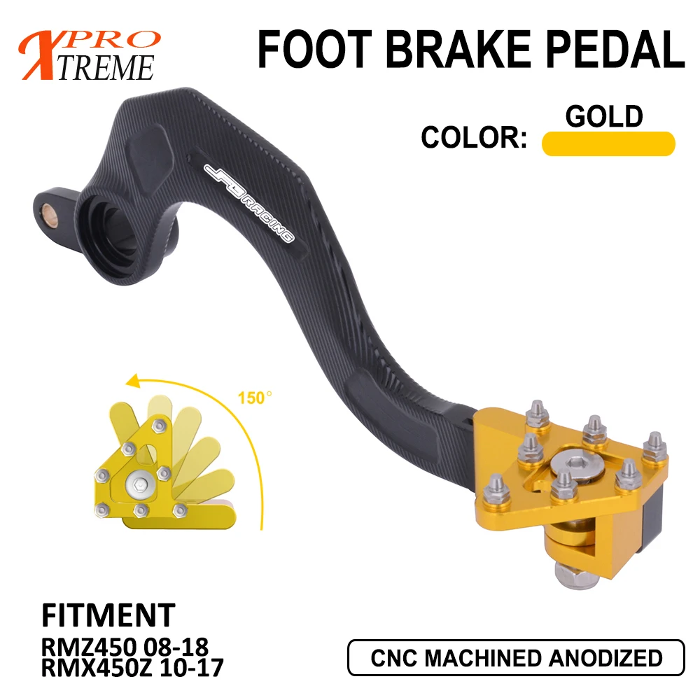 Мотоцикл с ЧПУ золотой задний тормозной рычаг для Suzuki RMZ450 2008-2019 RMX450Z 2010-2015 2016 2017 2018 2019 Dirt Bike регулируемый
Мотоцикл с ЧПУ золотой задний тормозной рычаг для Suzuki RMZ450 2008-2019 RMX450Z 2010-2015 2016 2017 2018 2019 Dirt Bike регулируемый