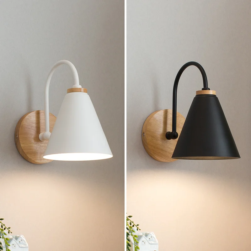 Nordic Design Led Indoor Wall Lamps Iron Lampshade For Bedside Sconce Bedroom Lighting Stairs Home Deco Vanity Light Luminaire
Nordic Design Led Indoor Wall Lamps Iron Lampshade For Bedside Sconce Bedroom Lighting Stairs Home Deco Vanity Light Luminaire