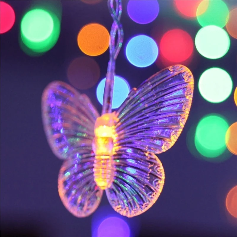 3.5m 96led Butterfly Curtain Lights String Lights Icicle Light For Holiday Christmas Wedding Birthday Decoration
3.5m 96led Butterfly Curtain Lights String Lights Icicle Light For Holiday Christmas Wedding Birthday Decoration