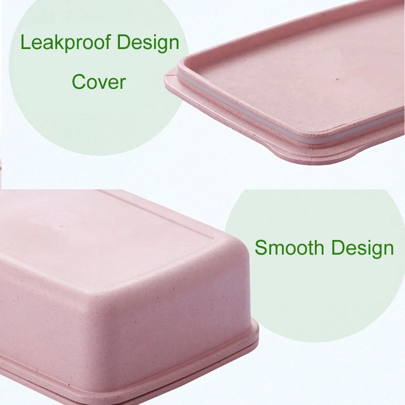 Portable Bamboo Fiber Bento Box Lunch Box With Tableware Health Safety 600ML Microwaveable Food Box Leak-Proof Food Container
Portable Bamboo Fiber Bento Box Lunch Box With Tableware Health Safety 600ML Microwaveable Food Box Leak-Proof Food Container