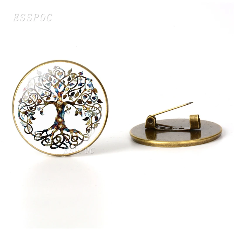 Tree Of Life Badge Vintage Bronze Brooch Handmade Glass Cabochon Art Emblem Brooches Jewelry 2019 Fashion Gift for Women Men
Tree Of Life Badge Vintage Bronze Brooch Handmade Glass Cabochon Art Emblem Brooches Jewelry 2019 Fashion Gift for Women Men