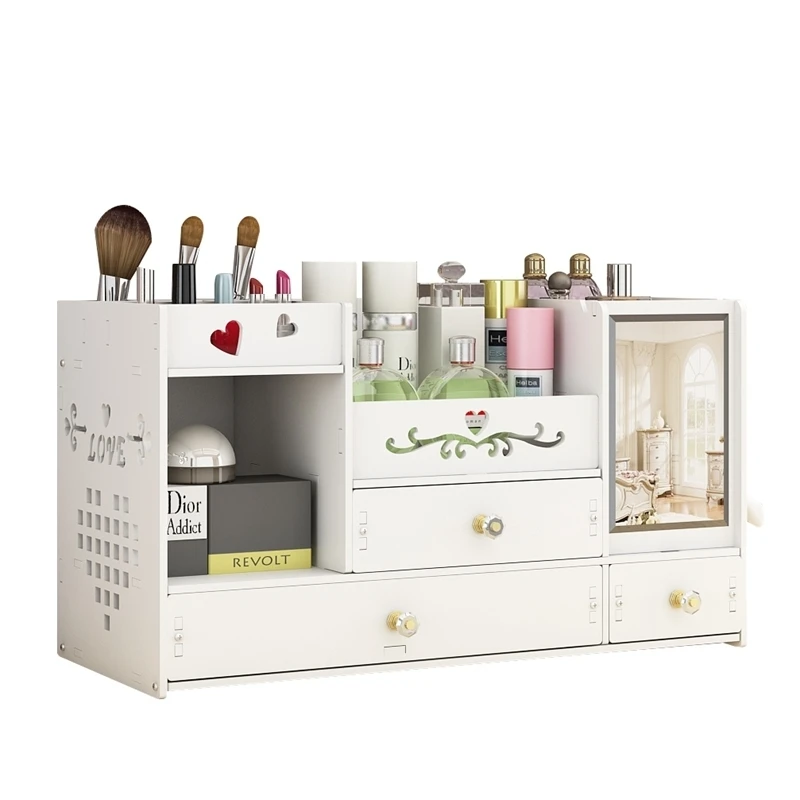 Desktop Cosmetic Storage Box Home Drawer Mirror Dresser Container Boxes Makeup Skin Care Jewelry Lipstick Shelf Organizer Case
Desktop Cosmetic Storage Box Home Drawer Mirror Dresser Container Boxes Makeup Skin Care Jewelry Lipstick Shelf Organizer Case