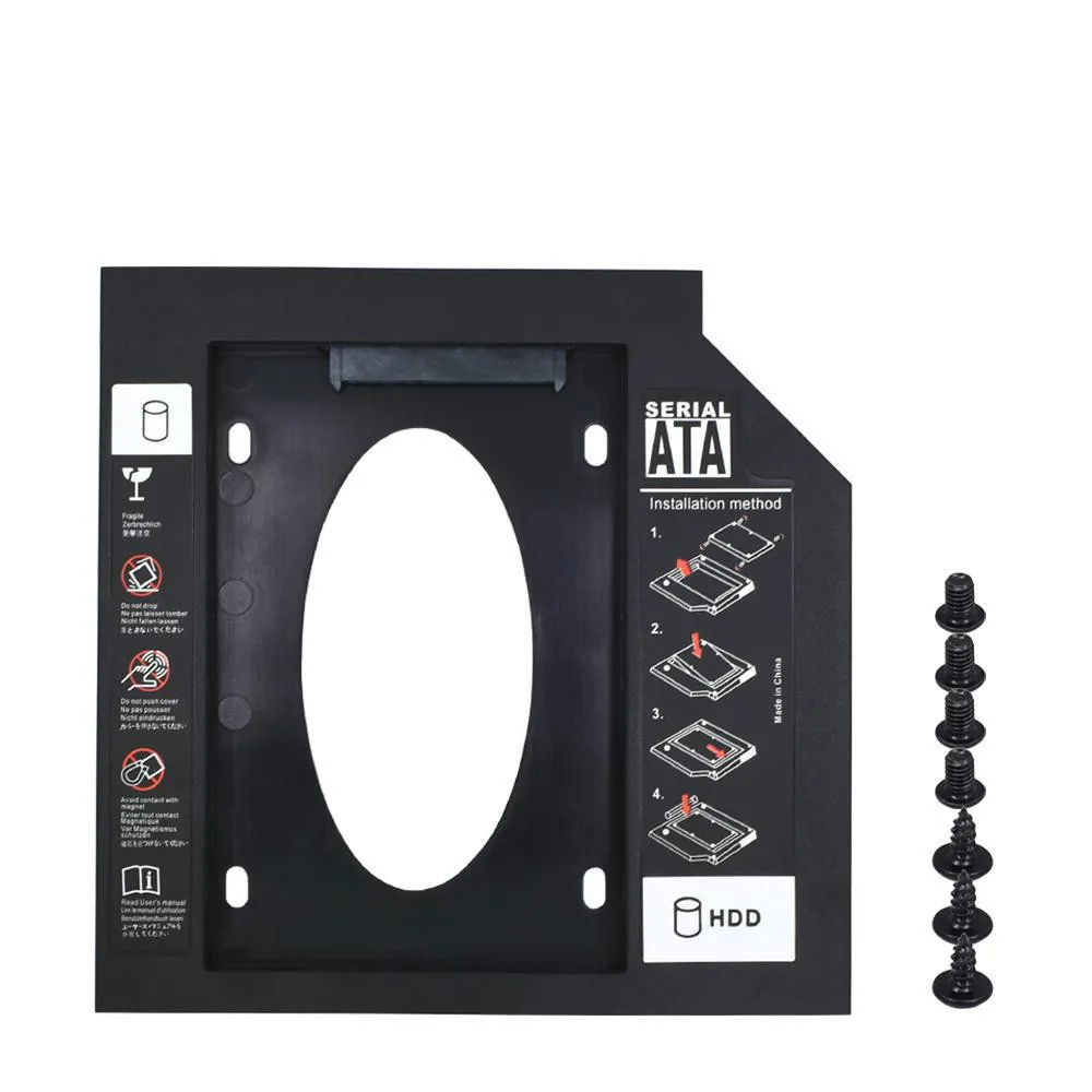Пластиковый переходник kphrtek для второго жесткого диска Optibay, 1 шт., 9,5 мм, SATA 3,0 для 2,5 дюймового SSD DVD, стандартный адаптер
Пластиковый переходник kphrtek для второго жесткого диска Optibay, 1 шт., 9,5 мм, SATA 3,0 для 2,5 дюймового SSD DVD, стандартный адаптер