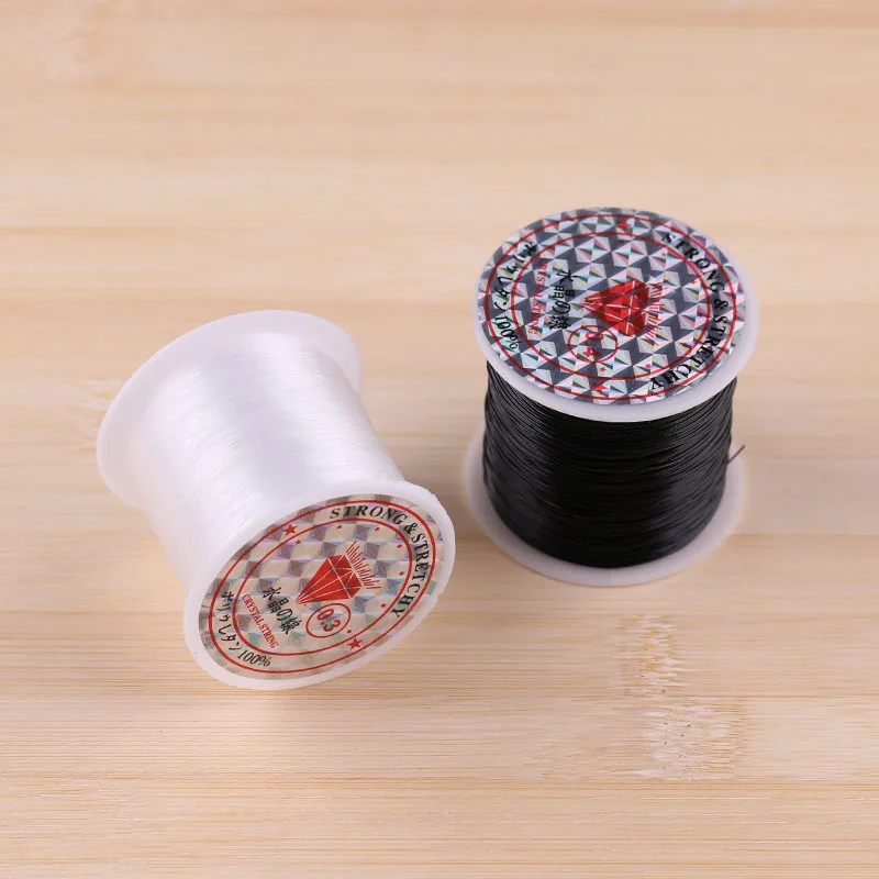 1pc diy Jewelry Accessories Fish Silk Line Non-stretch Transparent Crystal Beaded Bracelet Line
1pc diy Jewelry Accessories Fish Silk Line Non-stretch Transparent Crystal Beaded Bracelet Line
