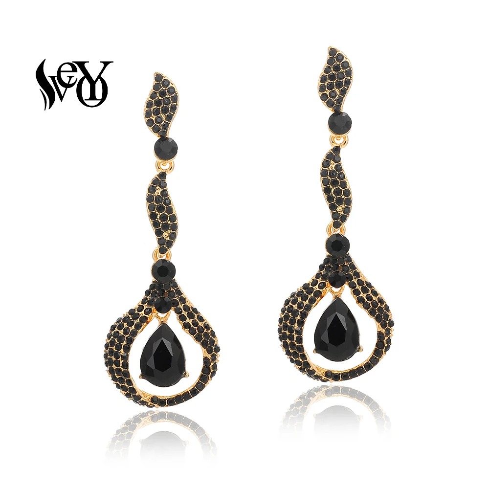 VEYO Elegant AAA Rhinestone Dangle Earrings for Women Long Drop Crystal Earings Fashion Jewelry New
VEYO Elegant AAA Rhinestone Dangle Earrings for Women Long Drop Crystal Earings Fashion Jewelry New
