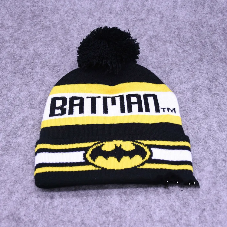 2021 New Embroidery Batmen Bonnet Knitting Hat Men Women Cap Ski Beanies Hat Hip Hop Caps Winter Hat Wool Pompom Hats Gorros
2021 New Embroidery Batmen Bonnet Knitting Hat Men Women Cap Ski Beanies Hat Hip Hop Caps Winter Hat Wool Pompom Hats Gorros