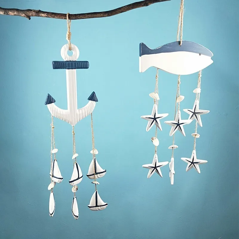 Средиземноморский деревянный декор, колокольчики, морское украшение для дома, винтажное настенное украшение
Средиземноморский деревянный декор, колокольчики, морское украшение для дома, винтажное настенное украшение