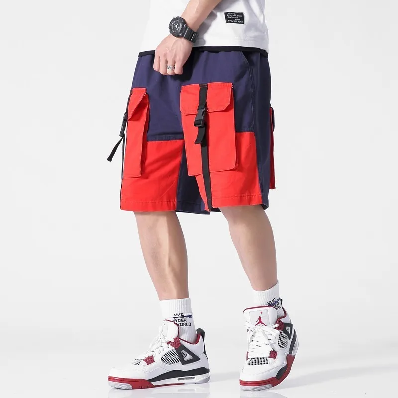 Men Hip Hop Side Ribbon Multi Pockets Cargo Shorts Mens Casual Summer Baggy Streetwear Shorts Male Joggers Short Trousers 5XL
Men Hip Hop Side Ribbon Multi Pockets Cargo Shorts Mens Casual Summer Baggy Streetwear Shorts Male Joggers Short Trousers 5XL
