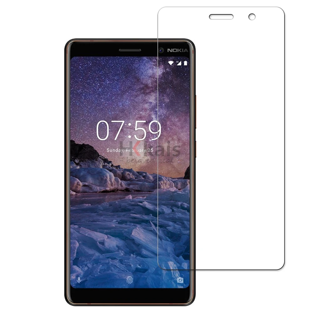 Закаленное стекло HKKAIS для Nokia 7 Plus Защитное экрана|Защитные стёкла и плёнки