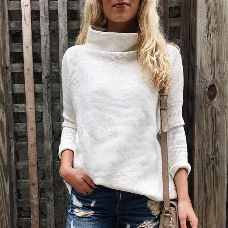 Sexy Women Long Sleeve White T Shirt Hot Sale Ladies Casual Pullover Tunic Top T-shirt Elegant Woman Hight Neck Casual Tops S-XL
Sexy Women Long Sleeve White T Shirt Hot Sale Ladies Casual Pullover Tunic Top T-shirt Elegant Woman Hight Neck Casual Tops S-XL