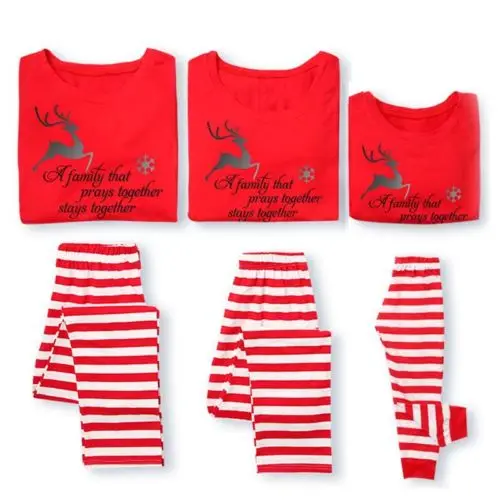 Fairy XMAS Family Matching Christmas Pajamas Set Men's Women Kids Deer Striped Sleepwear Nightwear Clothes NEW
Fairy XMAS Family Matching Christmas Pajamas Set Men's Women Kids Deer Striped Sleepwear Nightwear Clothes NEW