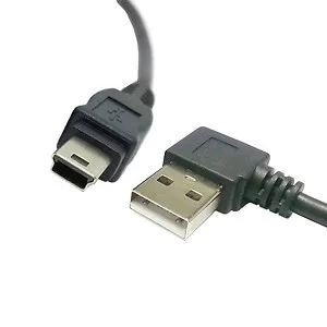 CYSM USB Mini B Male to USB 2.0 A Male Left Angled 90 Degree Data Cable 50cm Black
CYSM USB Mini B Male to USB 2.0 A Male Left Angled 90 Degree Data Cable 50cm Black